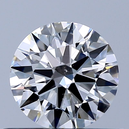 0.5 carat G-SI1 Excellent cut Natūralus Round Deimantas (1)