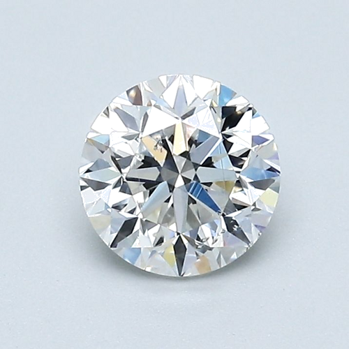 1.0 carat F-SI2 GD cut Natūralus Round Deimantas (1)