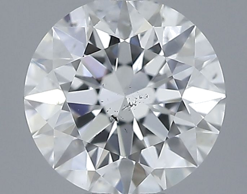 0.51 carat G-SI2 Excellent cut Natūralus Round Deimantas (1)