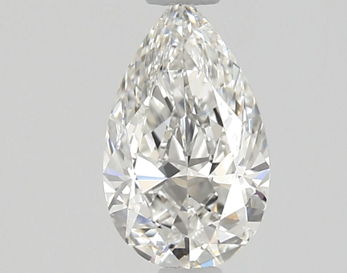 0.6 carat F-VVS2 Natūralus Pear Deimantas (1)