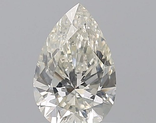 0.81 carat J-SI2 Natūralus Pear Deimantas (1)