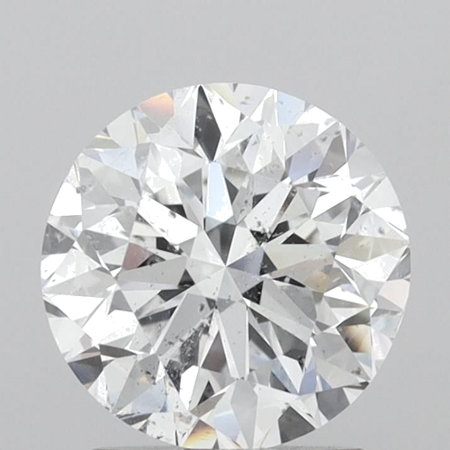 2.03 carat D-SI2 Very Good cut Natūralus Round Deimantas (1)