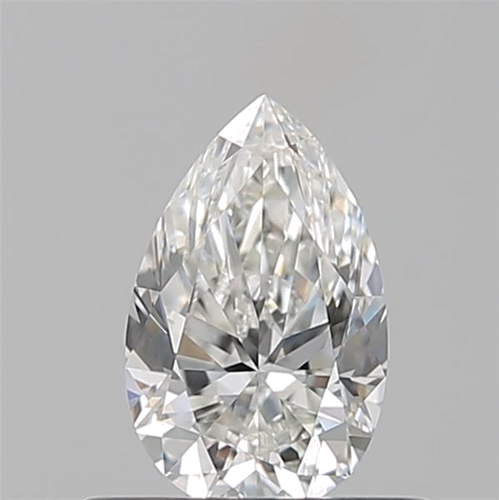 0.5 carat H-VVS2 Natūralus Pear Deimantas (1)