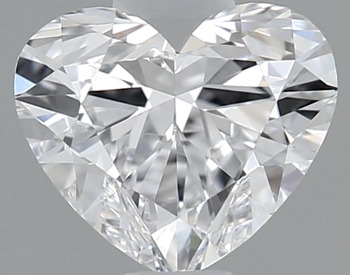 0.4 carat D-VVS2 Natūralus Heart Deimantas (1)