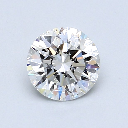 0.84 carat E-SI1 Very Good cut Natūralus Round Deimantas (1)