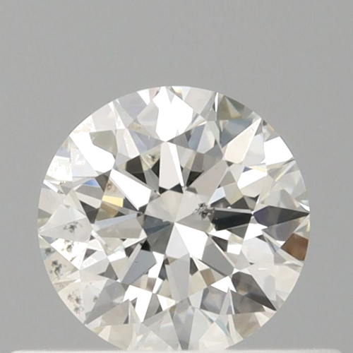 0.44 carat I-SI2 Excellent cut Natūralus Round Deimantas (1)