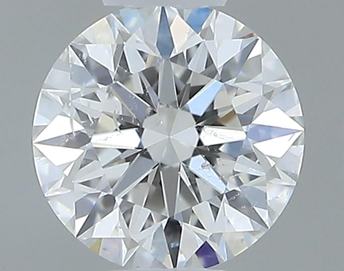 0.33 carat F-SI2 Excellent cut Natūralus Round Deimantas (1)