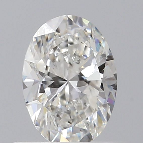 0.5 carat G-VS2 Natūralus Oval Deimantas (1)