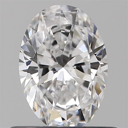 0.5 carat D-VVS1 Natūralus Oval Deimantas (1)