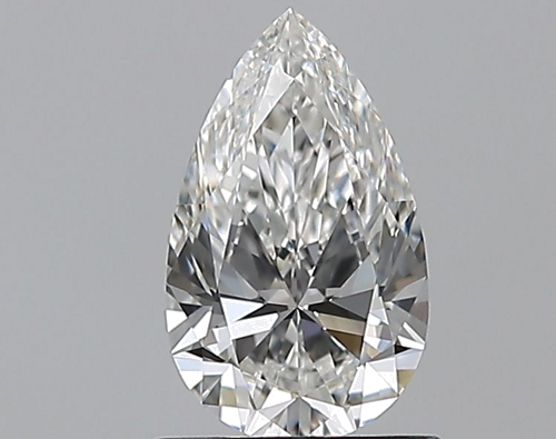 0.91 carat F-VVS1 Natūralus Pear Deimantas (1)