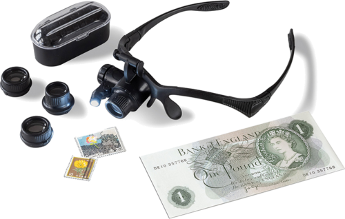 Monokel Magnifying Glasses with LED (10x, 15x, 20x, 25x) (2)