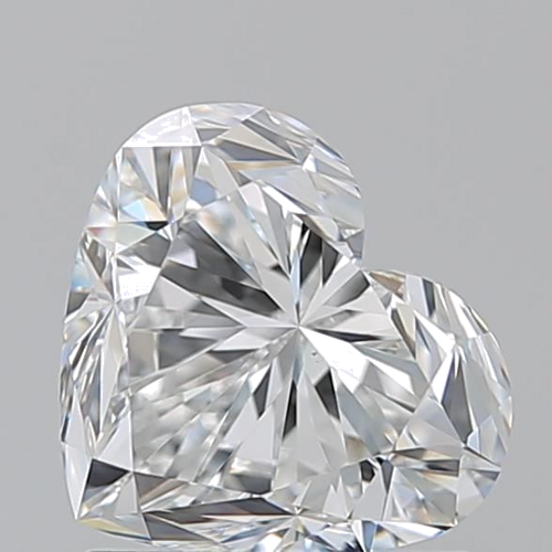 1.5 carat F-VS1 Natūralus Heart Deimantas (1)