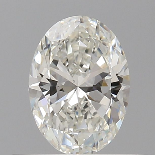 0.5 carat H-VS2 Natūralus Oval Deimantas (1)