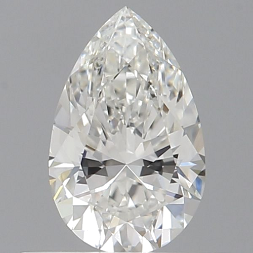 0.5 carat G-VVS1 Natūralus Pear Deimantas (1)
