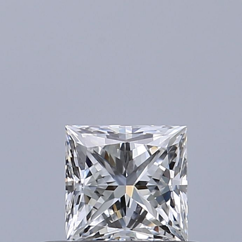 0.39 carat D-VVS1 Natūralus Princess Deimantas (1)