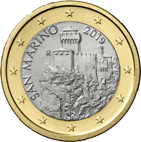 2018 San Marino National 1 euro coin (1)