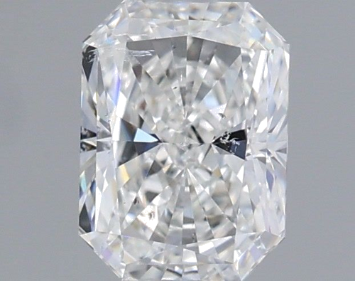 1.01 carat G-SI2 Natūralus Radiant Deimantas (1)