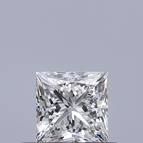 0.47 carat E-VVS2 Natūralus Princess Deimantas (1)