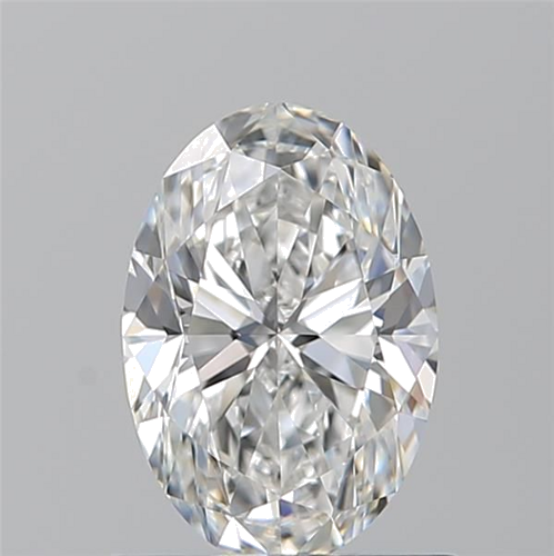 0.91 carat F-VVS2 Natūralus Oval Deimantas (1)
