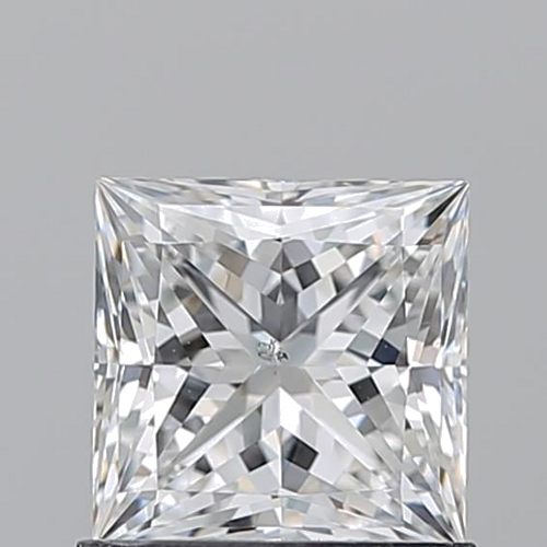 1.03 carat E-SI1 Natūralus Princess Deimantas (1)