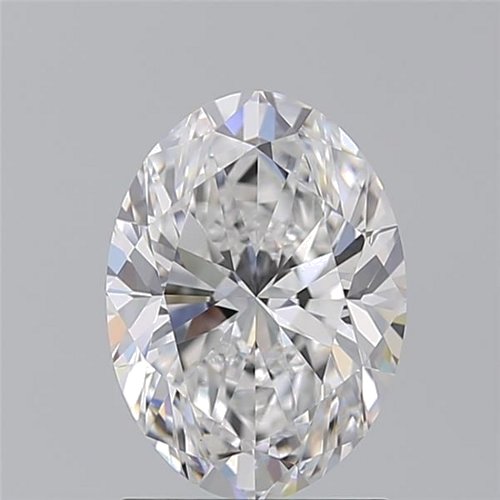 1.7 carat D-VS1 Natūralus Oval Deimantas (1)