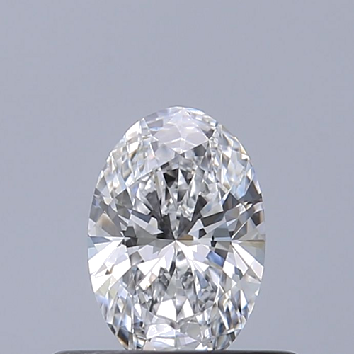 0.35 carat D-VVS1 Natūralus Oval Deimantas (1)