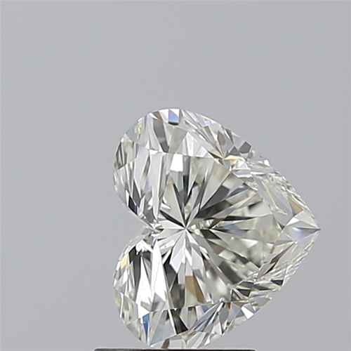 2.01 carat K-VS1 Natūralus Heart Deimantas (1)