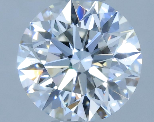 0.45 carat F-VVS1 Excellent cut Natūralus Round Deimantas (1)