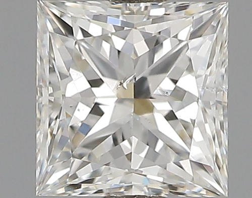 0.52 carat G-SI2 Natūralus Princess Deimantas (1)