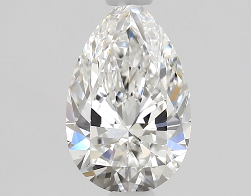 0.7 carat E-VS2 Natūralus Pear Deimantas (1)