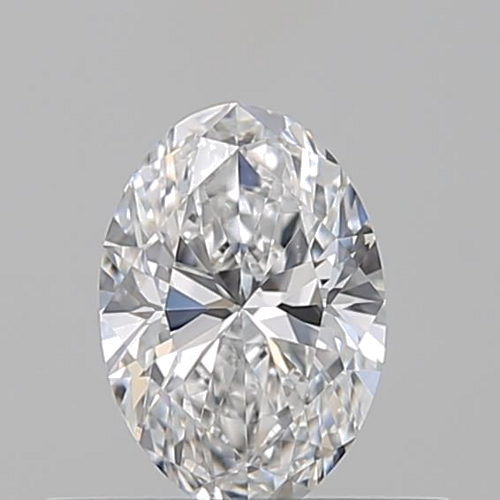 0.4 carat D-VVS2 Natūralus Oval Deimantas (1)