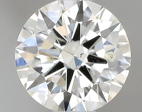 0.51 carat J-SI2 Excellent cut Natūralus Round Deimantas (1)