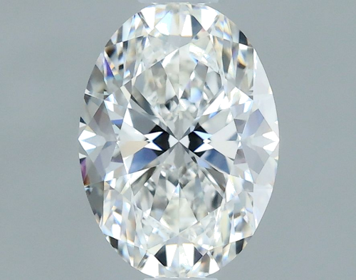 0.6 carat F-IF Natūralus Oval Deimantas (1)