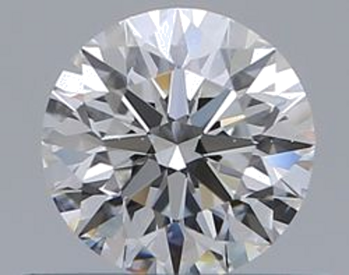 0.51 carat F-VS2 Excellent cut Natūralus Round Deimantas (1)
