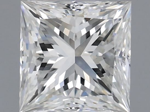 0.5 carat H-VVS1 Natūralus Princess Deimantas (1)
