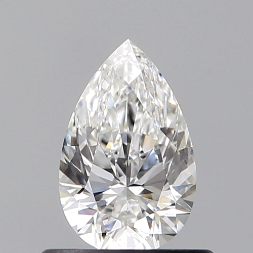 0.6 carat E-VS2 Natūralus Pear Deimantas (1)