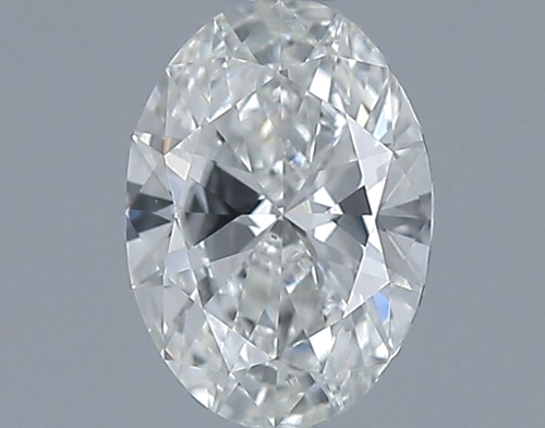 0.5 carat H-VS1 Natūralus Oval Deimantas (1)