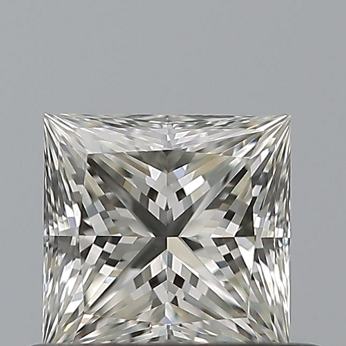 0.5 carat J-VVS1 Natūralus Princess Deimantas (1)