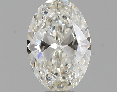 0.5 carat H-VS2 Natūralus Oval Deimantas (1)