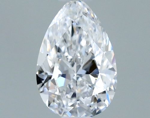 0.4 carat D-VS1 Natūralus Pear Deimantas (1)
