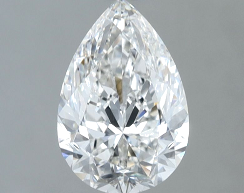 1.2 carat G-VVS2 Natūralus Pear Deimantas (1)