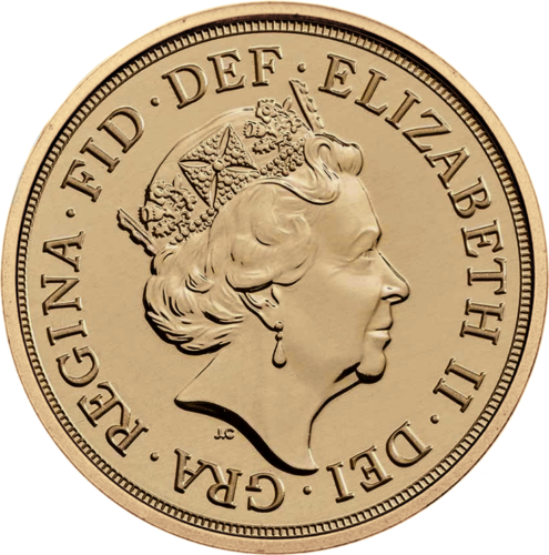 Sovereign Elizabeth II 2022 Gold Coin (2)