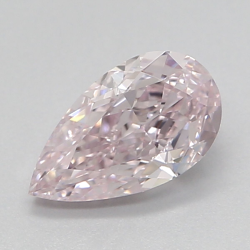 0.4 carat Fancy Light Purplish Pink-VVS2 Natūralus Pear Deimantas (1)