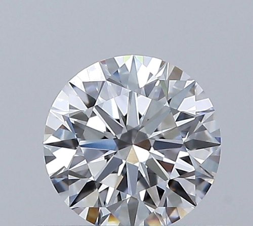 0.43 carat D-VVS2 Excellent cut Natūralus Round Deimantas (1)