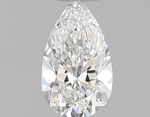 0.24 carat E-VVS2 Natūralus Pear Deimantas (1)