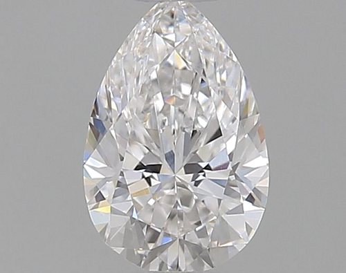 0.32 carat E-VVS2 Natūralus Pear Deimantas (1)