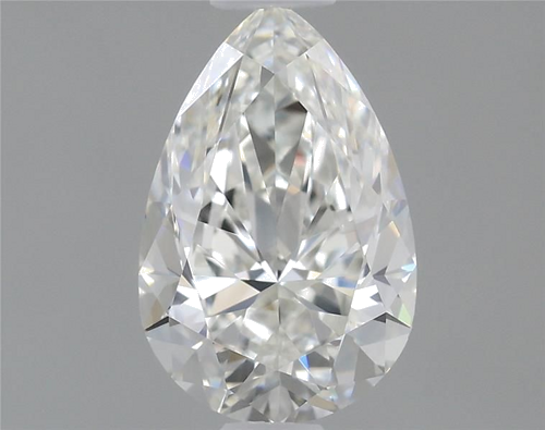0.5 carat G-VVS1 Natūralus Pear Deimantas (1)