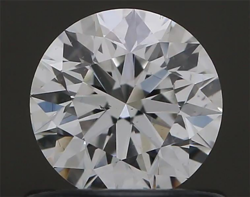 0.64 carat G-SI1 Excellent cut Natūralus Round Deimantas (1)
