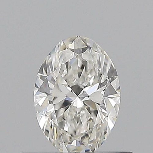 0.54 carat H-VVS1 Natūralus Oval Deimantas (1)