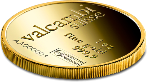 1 oz Investment Gold Round Bar Valcambi (5)
